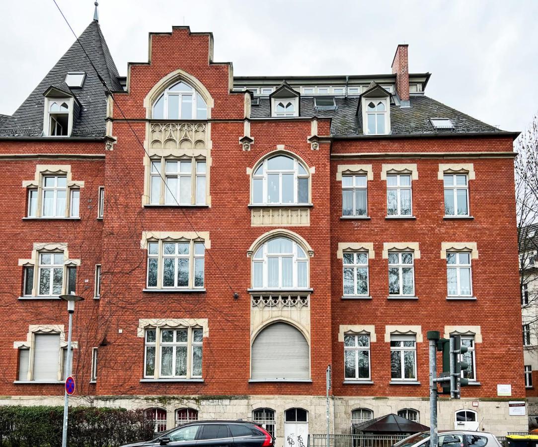 Über den Dächern der Löbervorstadt Érfurt Exterior foto